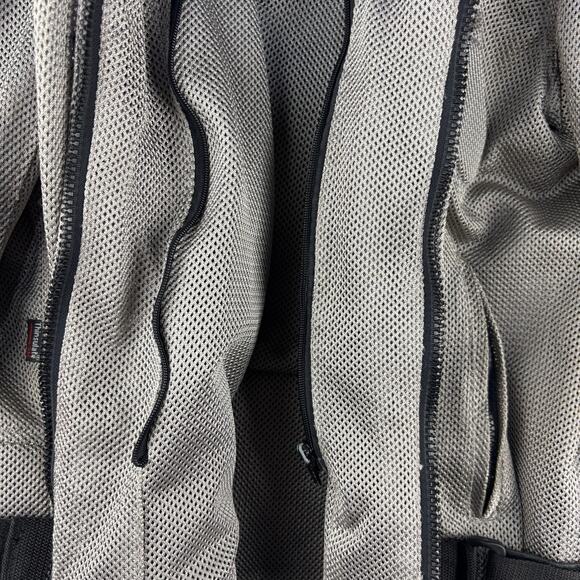 Motophoria Padded Motorcycle Jacket Gray Mens Sz 44 Biker Riding Safety Heavy - Picture 16 of 16